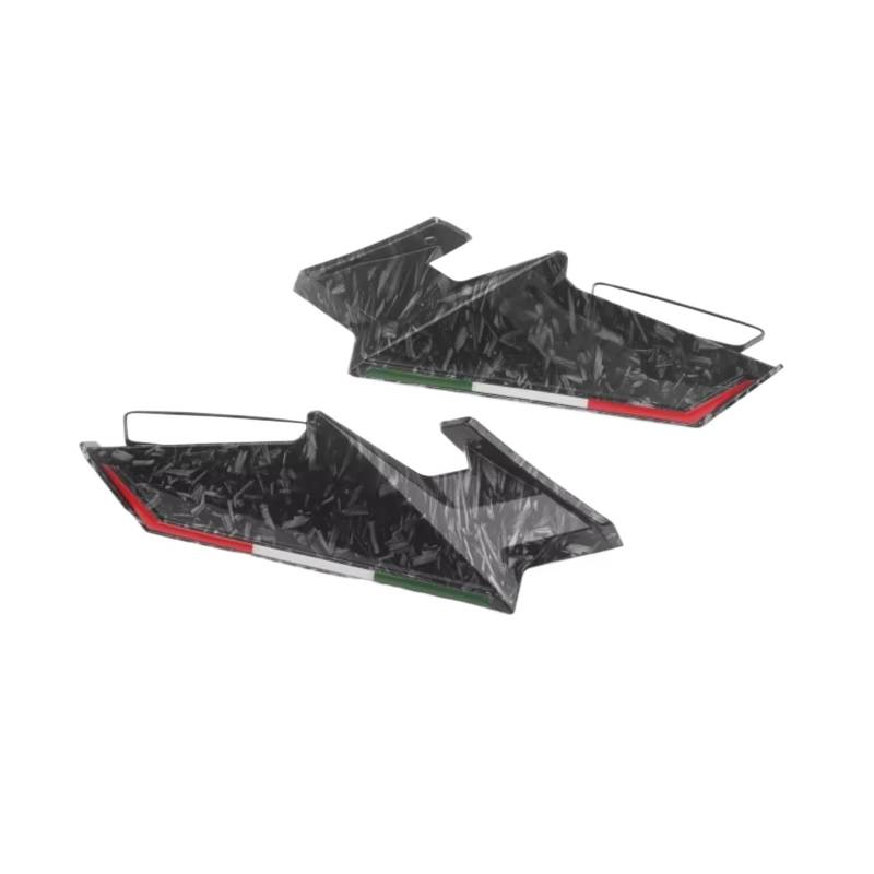RDEQKIVZ Motorrad Winglets Für CBR650R Für CBR500R Für CBR400R Motorrad Verkleidung Seite Winglet Mit Rückspiegel Feste Wind Für Flügel Spoiler(Forging) von RDEQKIVZ