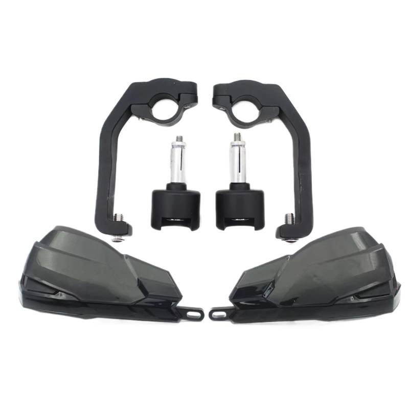 RDEQKIVZ Motorrad Winglets Für CRF1000 L Für Africa Für Twin 2014 2015 2016 2017 2018 2019 Handschutz Protector Kit Mit Spoiler Vorbau Windabweiser(Black) von RDEQKIVZ
