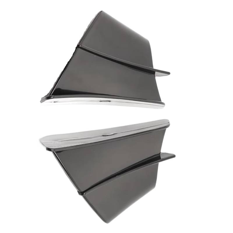 RDEQKIVZ Motorrad Winglets Für Ninja300 Für Ninja400 Für Ninja650 1 Paar Motorrad Verkleidung Winglet Aerodynamische Für Flügel Kit Spoiler Motorrad Zubehör(Black) von RDEQKIVZ