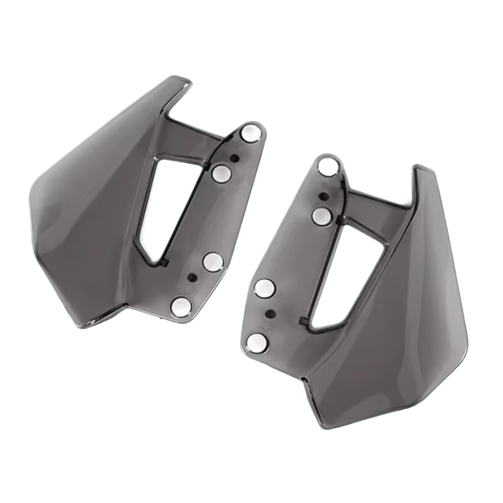 RDEQKIVZ Motorrad Winglets Für R1300GS 2024 Motorrad Seite Spoiler Deflektoren Seite Windschutzscheibe Windschutz Defelctor Motorrad Zubehör(Light Smoke) von RDEQKIVZ