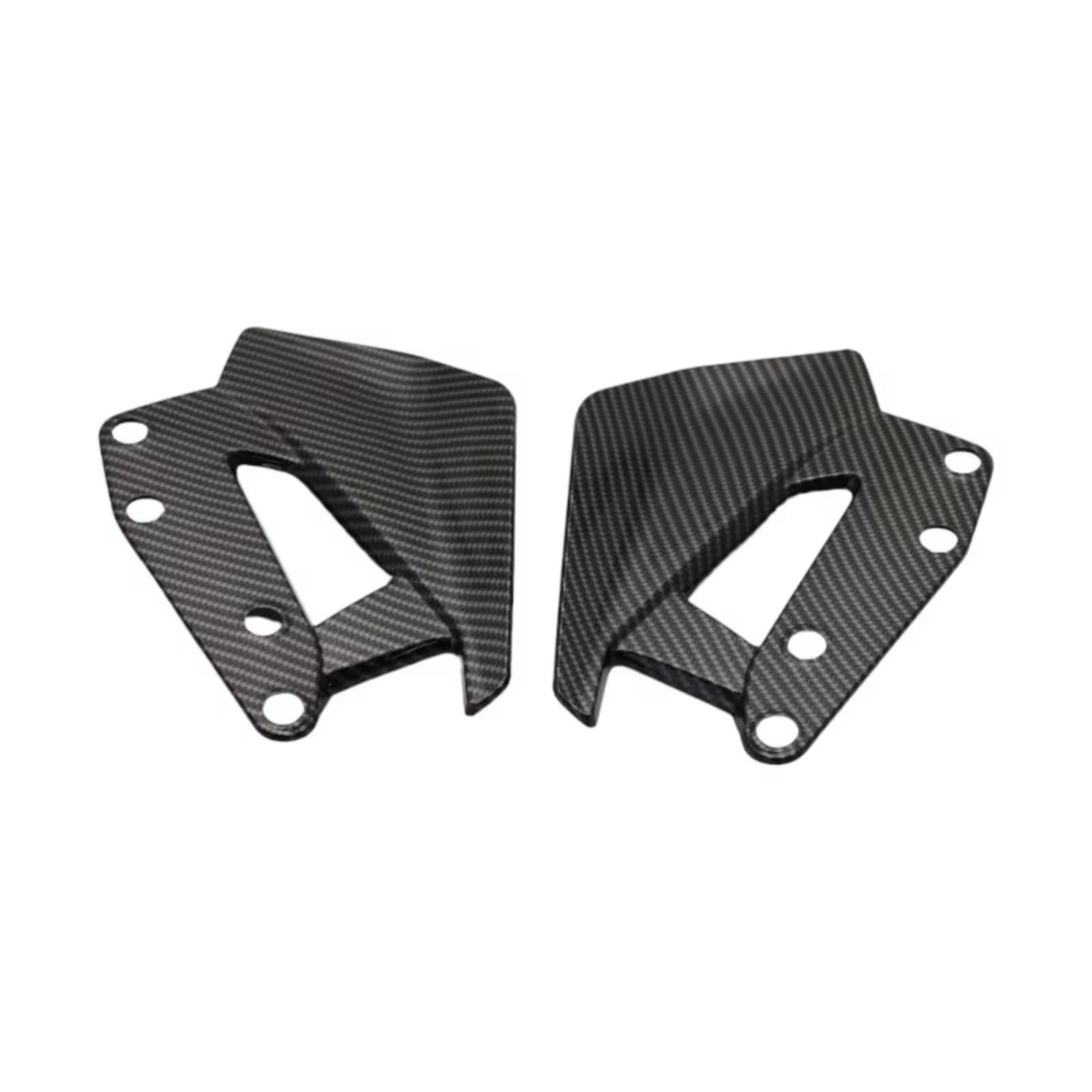 RDEQKIVZ Motorrad Winglets Für R1300Gs Für Abenteuer 2023 2024 Carbon Look Windschutzscheibe Side Wind Defflektor Spoiler Fliegenbildschirm Windschutzscheiben -Motorrad -Zubehör(Carbon Look) von RDEQKIVZ