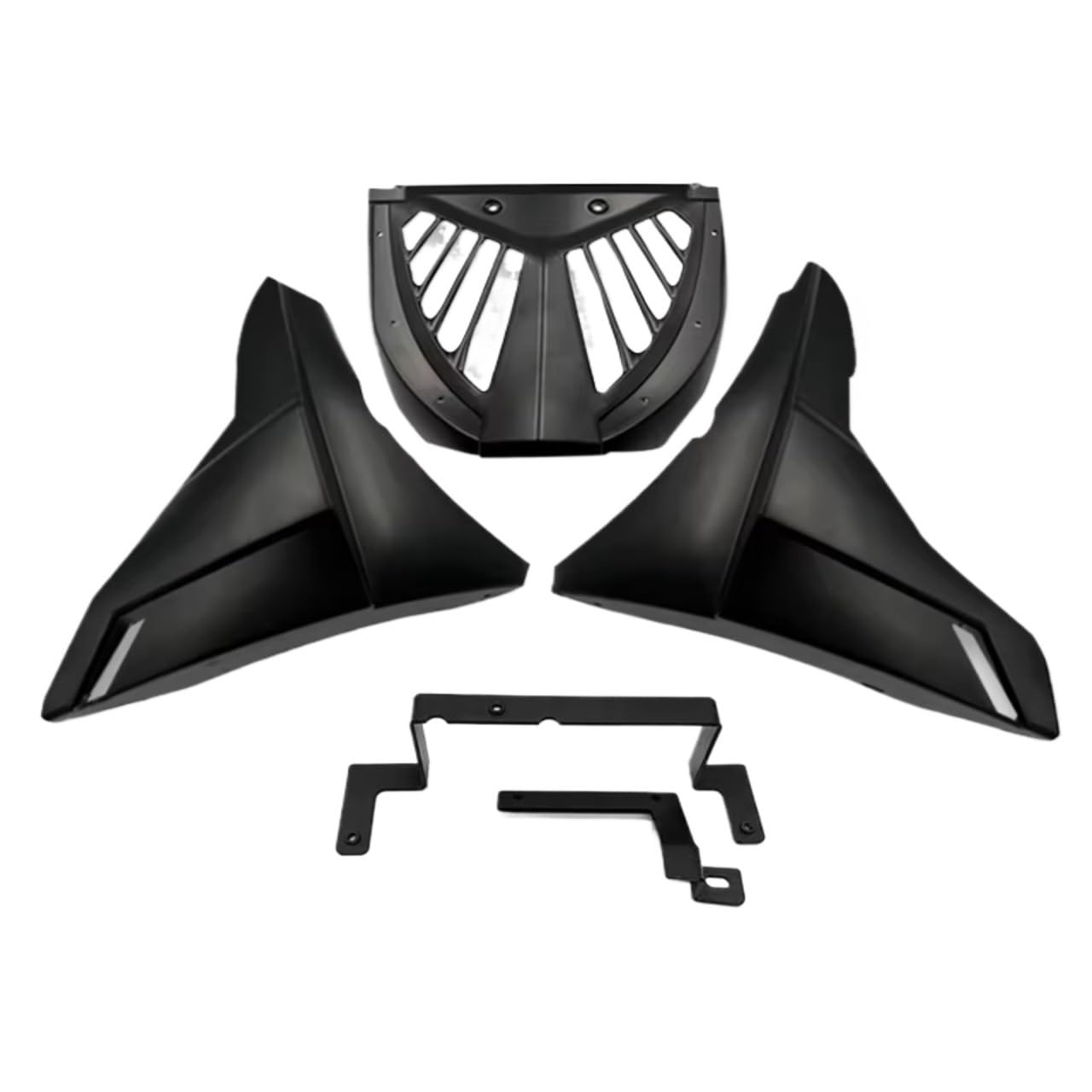 RDEQKIVZ Motorrad Winglets Für Rebel Für CMX-500 2017 2018 2019 2020 2021 2022 2023 2024 Bauch Für Pan Unteren Motor Spoiler Verkleidung Wachen Abdeckung Motorrad Bellypan(Matte Black) von RDEQKIVZ