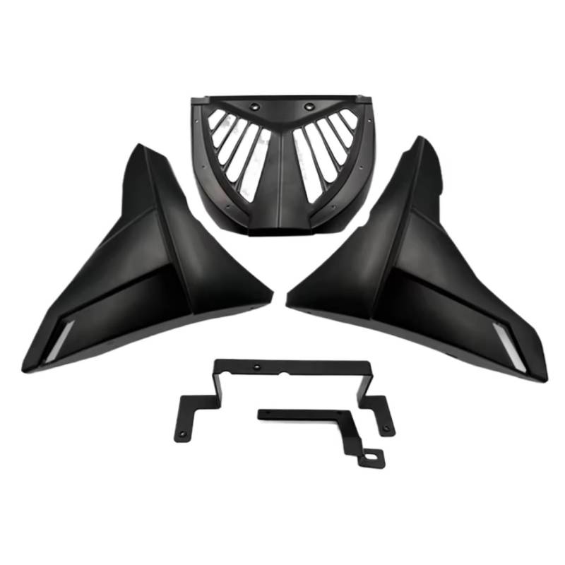 RDEQKIVZ Motorrad Winglets Für Rebel Für CMX-500 2017 2018 2019 2020 2021 2022 2023 2024 Bauch Für Pan Unteren Motor Spoiler Verkleidung Wachen Abdeckung Motorrad Bellypan(Matte Black) von RDEQKIVZ