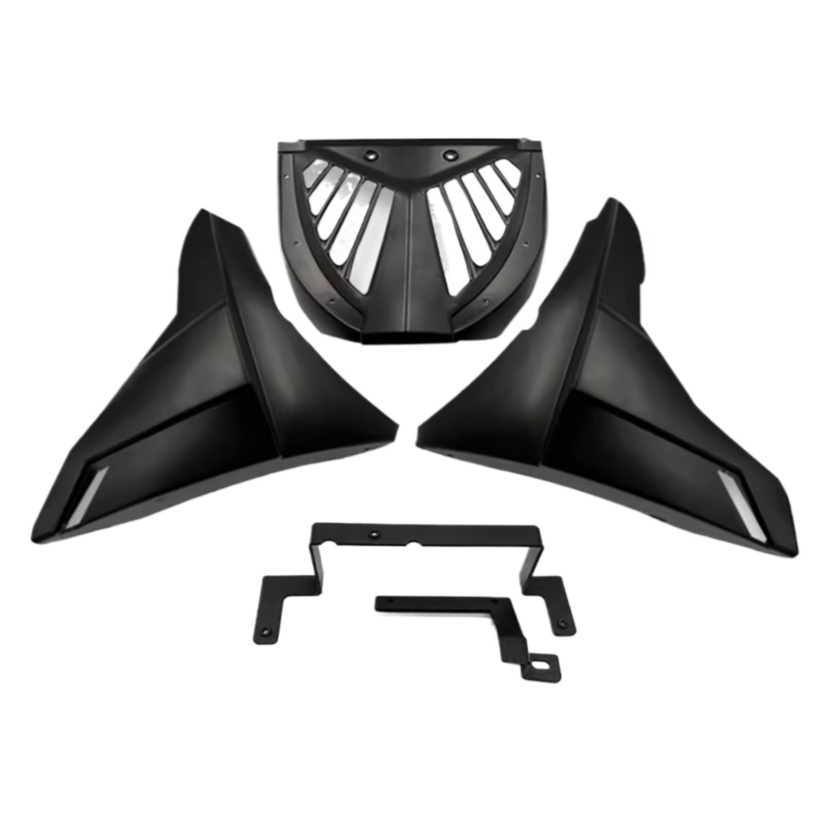 RDEQKIVZ Motorrad Winglets Für Rebel Für CMX-500 2017 2018 2019 2020 2021 2022 2023 2024 Bauch Für Pfanne Niedriger Motorspoiler-Spoiler-Guards Deckmotoren Bauchpan(Matte Black) von RDEQKIVZ