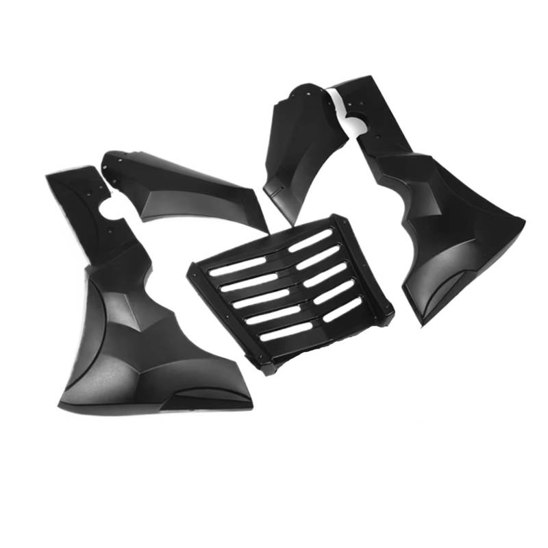 RDEQKIVZ Motorrad Winglets Für Rebel Für CMX300 2017-2024 Unter Front Spoiler Abdeckung Bauch Für Pan Panel Motor Schutz Motorrad Schwarz Unteren Kinn Verkleidung(Matte Black) von RDEQKIVZ