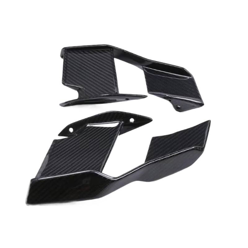 RDEQKIVZ Motorrad Winglets Für S1000R 2021 2022 Für M1000R 2023 2024 Winglets Air Deflektor Verkleidung Carbon Fiber Motorrad Feste Flügel Set Spoiler von RDEQKIVZ