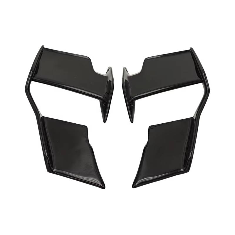 RDEQKIVZ Motorrad Winglets Für S1000R Für M1000R 2021 2022 2023 Motorrad Verkleidung Vorne Aerodynamische Spoiler Winglet Motorrad Ersatzteile(Matte Black) von RDEQKIVZ