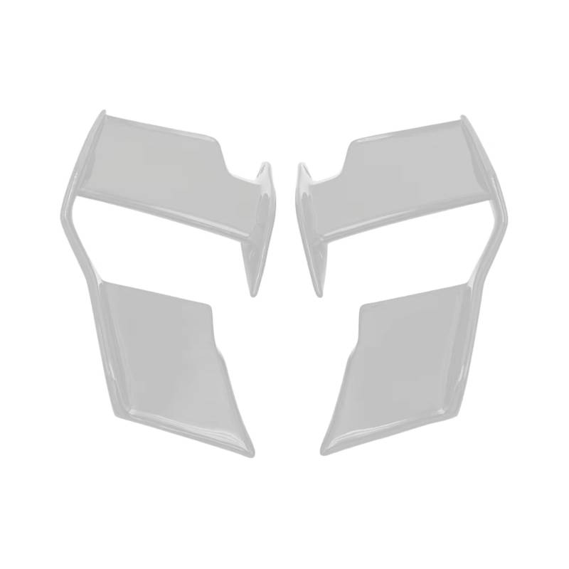 RDEQKIVZ Motorrad Winglets Für S1000R Für M1000R 2021 2022 2023 Motorrad Verkleidung Vorne Aerodynamische Spoiler Winglet Motorrad Ersatzteile(White) von RDEQKIVZ