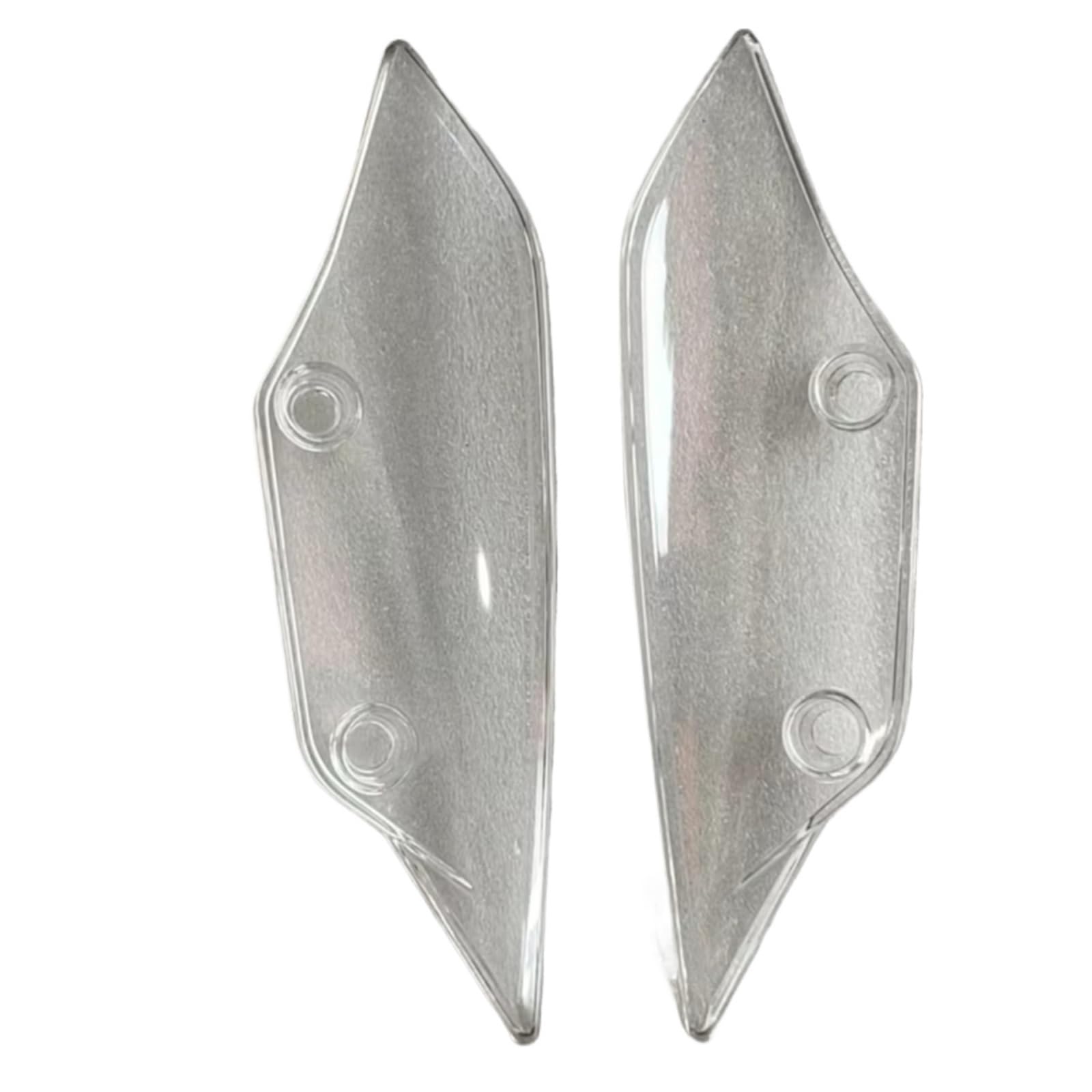 RDEQKIVZ Motorrad Winglets Für S1000RR 2009 2010 2011 2012 2013 2014 Carbon Fiber Motorrad Kotflügel Vorne Spoiler Winglets Motorrad Zubehör(Transparent) von RDEQKIVZ