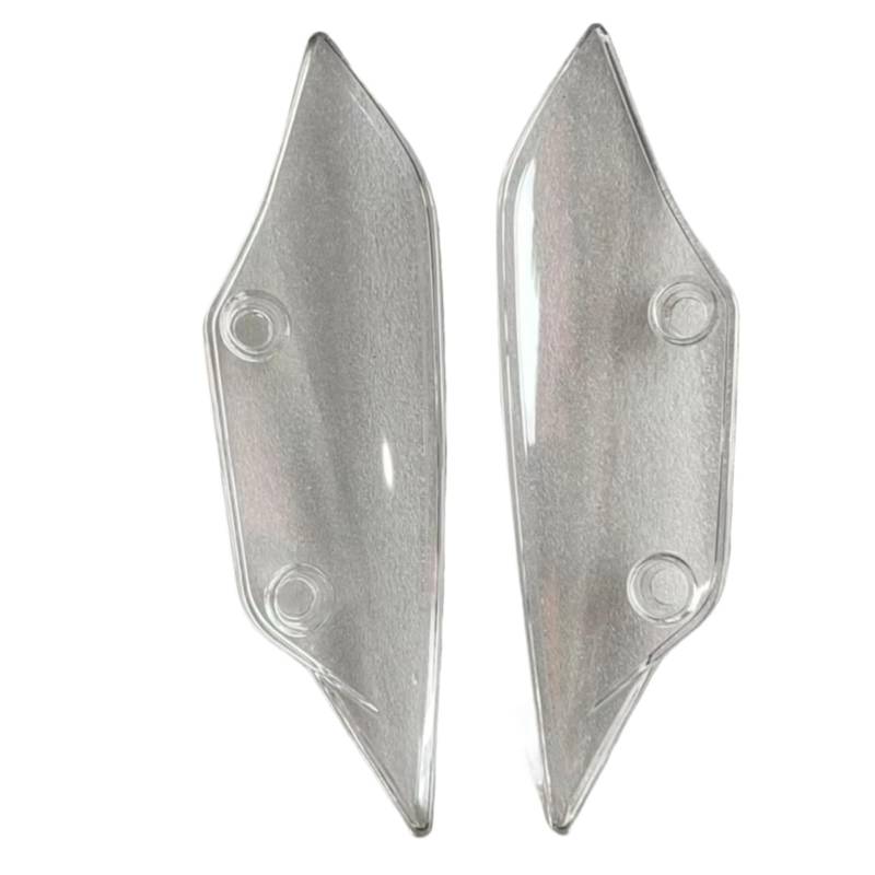 RDEQKIVZ Motorrad Winglets Für S1000RR 2009 2010 2011 2012 2013 2014 Carbon Fiber Motorrad Kotflügel Vorne Spoiler Winglets Motorrad Zubehör(Transparent) von RDEQKIVZ