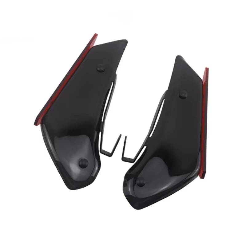 RDEQKIVZ Motorrad Winglets Für S1000RR 2019 2020 2021 2022 Motorrad Abtrieb Für Sport Seite Spoiler Aerodynamische Für Flügel Deflektor Verkleidung Schutz(Red) von RDEQKIVZ