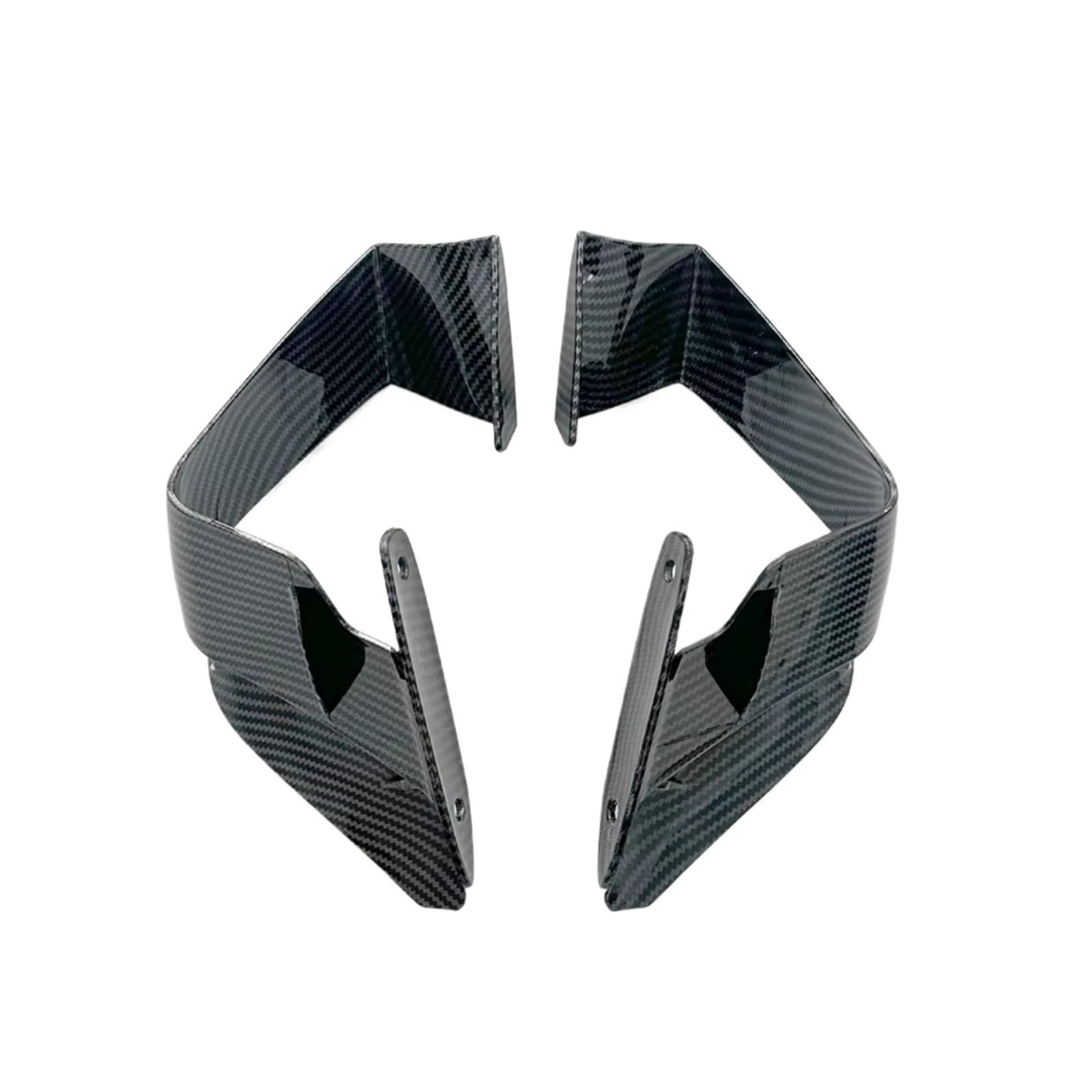 RDEQKIVZ Motorrad Winglets Für S1000RR 2019 2020 2021 2022 Motorrad Verkleidung Seite Wingletkit Winglet Aerodynamische Für Flügel Deflektor Spoiler Motorrad Zubehör(Carbon Fiber) von RDEQKIVZ