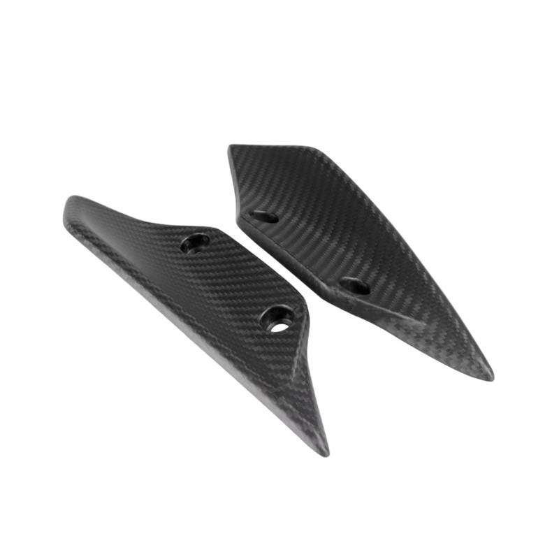 RDEQKIVZ Motorrad Winglets Für S1000RR Für HP4 2012 2013 2014 Front Fender Spoiler Winglets Carbon Fiber Motorrad Verkleidung Motorrad Zubehör(Matt) von RDEQKIVZ