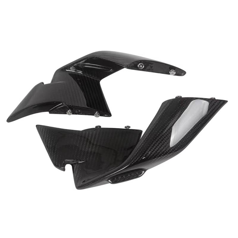 RDEQKIVZ Motorrad Winglets Für S1000RR Für M1000RR 2023 2024 Doppelseitige Carbon Fiber Vorderseite Aerodynamische Winglets Verkleidung Motorrad Modifikation Luft von RDEQKIVZ