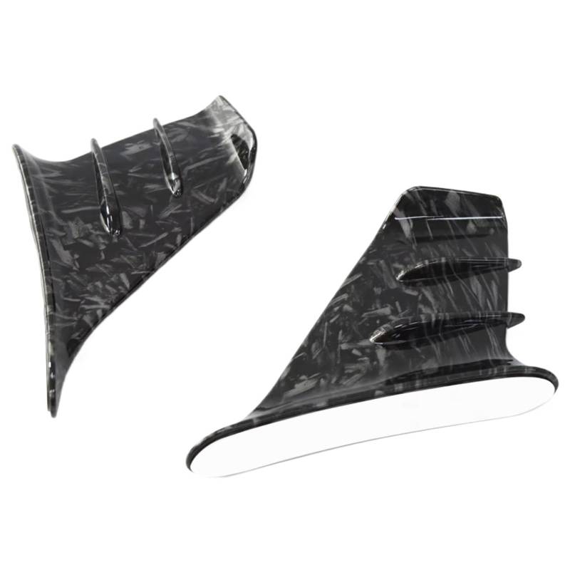 RDEQKIVZ Motorrad Winglets Für S1000RR Für S1000XR Für S1000R Motorrad Verkleidung Seite Winglet Aerodynamische Für Flügel Deflektor Spoiler Motorrad Zubehör(Forged Pattern) von RDEQKIVZ