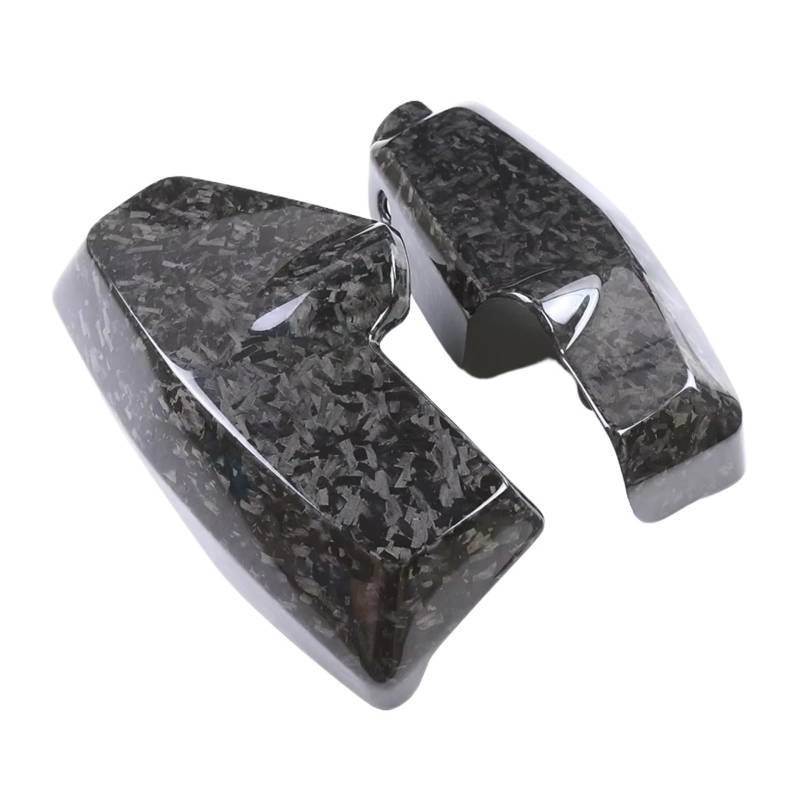 RDEQKIVZ Motorrad Winglets Für Sportster Für S 1250 2021 2022 2023 Carbon Fiber Motorrad Front Kühler Abdeckungen Seiten Panels Spoiler Verkleidung Kit(Forged Weave Glossy) von RDEQKIVZ