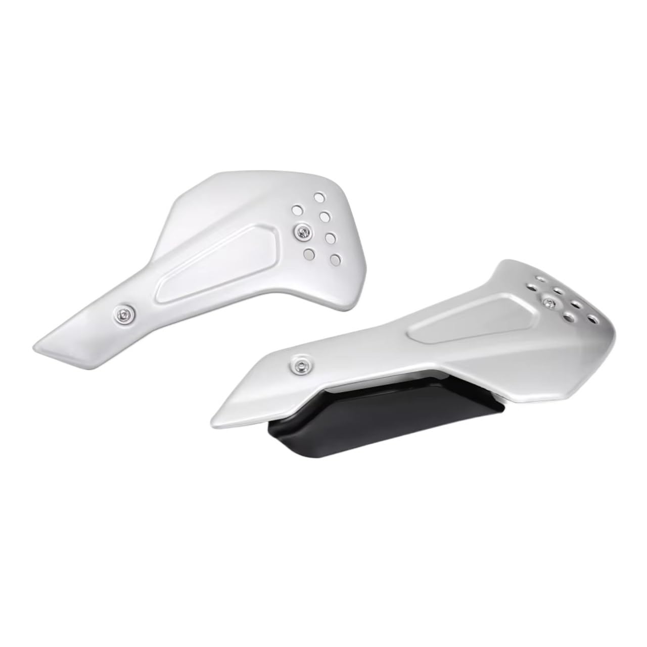 RDEQKIVZ Motorrad Winglets Für Trident 660 Bauch Für Pan 2021 2022 Bellypan Unteren Motor Spoiler Cowling Schutz Verkleidung Motorrad Motorrad Zubehör(Silver) von RDEQKIVZ