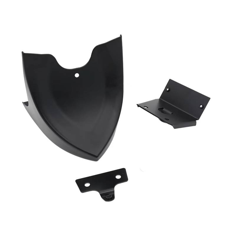 RDEQKIVZ Motorrad Winglets Für XL1200CX Für Roadster 2016-2019 Für XL1200V Seventy Two 2012-2016 Motorrad Vordere Spoiler-Müllschuhe-Kinnschlepp(Matte Black) von RDEQKIVZ
