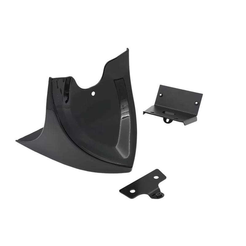 RDEQKIVZ Motorrad Winglets Für XL1200NS Iron 1200 2018-2019 Für XL883N Iron 883 2009-2019 Motorrad Vordere Spoiler-Mutguard Air Dam-Kinnverkleidung(Glossy Black) von RDEQKIVZ