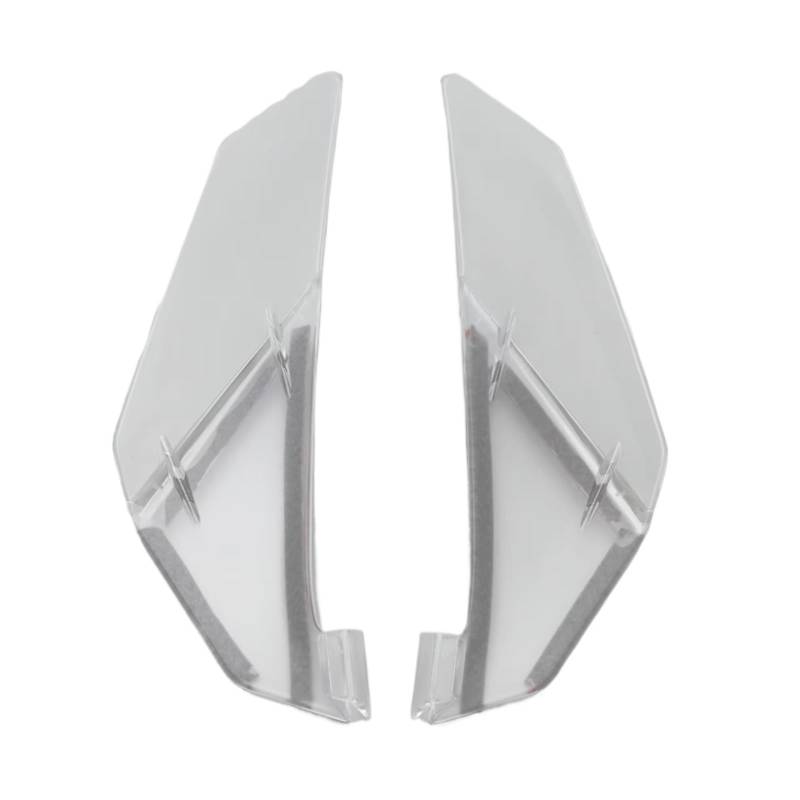 RDEQKIVZ Motorrad Winglets Für XL750 Für Transalp 750 2023 2024 Hand Protector Schutz Windschutzscheibe Seite Spoiler Air Wind Deflektor Motor Zubehör(Clear) von RDEQKIVZ
