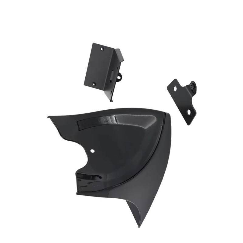 RDEQKIVZ Motorrad Winglets Für XL883L Für Sportster 883 Low 2005 2010 Für XL883L Für Sportster 883L 2006-2009 Motorradspoiler-Spoiler-Kotflügel-Kinnverkleidungen Von Motorradspoiler.(Glossy Black) von RDEQKIVZ