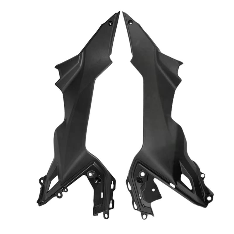 RDEQKIVZ Motorrad Winglets Für Z650 2017 2018 2019 2020 2021 2022 2023 Motorrad Zubehör Kraftstoff Tank Seite Rahmen Mittlere Abdeckung Panel Verkleidung Spoiler Beschützer(Unpainted) von RDEQKIVZ