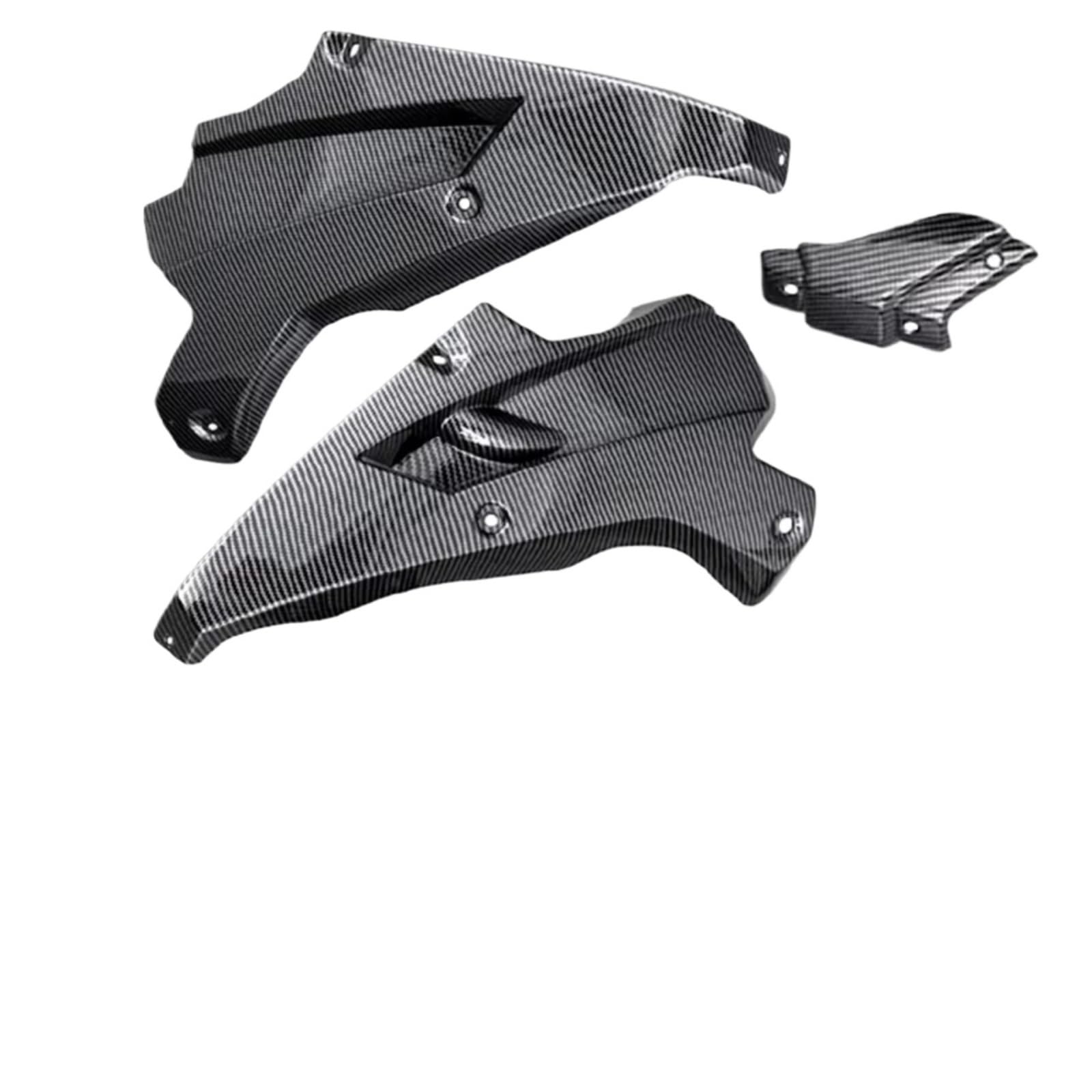RDEQKIVZ Motorrad Winglets Für Z900 2017 2018 2019 Motorrad Bauch Für Pan Motor Spoiler Unteren Panel Verkleidung Gugel Abdeckung Körper Rahmen Schutz(Carbon Look) von RDEQKIVZ