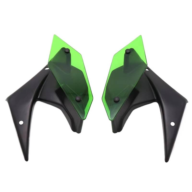 RDEQKIVZ Motorrad Winglets Für Z900 2017 2018 2019 Motorrad Teile Seite Abtrieb Für Nackt Spoiler Feste Für Flügel Winglet Verkleidung Für Flügel Deflektoren(Green) von RDEQKIVZ