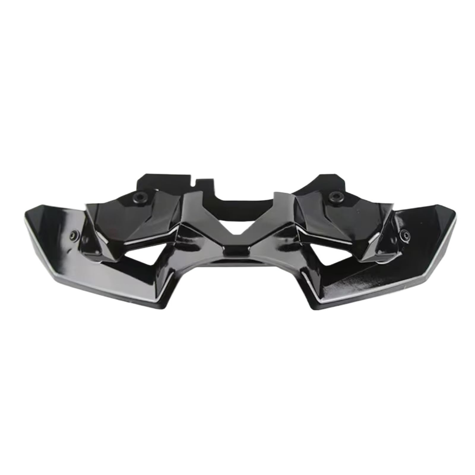 RDEQKIVZ Motorrad Winglets Für Z900 2020 2021 2022 2023 2024 Carbon Fiber Motorrad Für Nackt Front Spoiler Winglet Aerodynamische Für Flügel Kit Spoiler(Glossy Black) von RDEQKIVZ