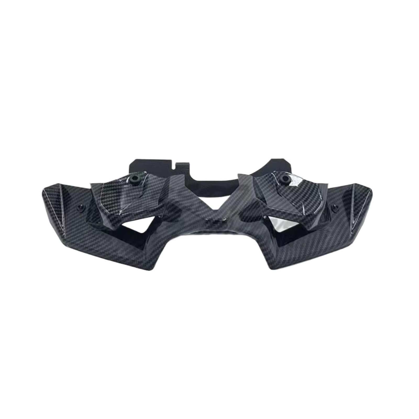 RDEQKIVZ Motorrad Winglets Für Z900 2020 2021 2022 Motorrad Für Naked Front Spoiler Winglet Aerodynamische Für Flügel Kit Spoiler Motorrad Zubehör(Carbon Fiber) von RDEQKIVZ