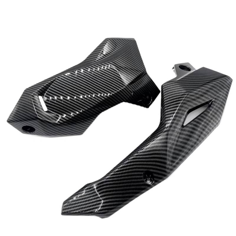 RDEQKIVZ Motorrad Winglets Für Z900 2020 2021 2022 Motorrad Untere Motor Spoiler Cowling Chassis Schutz Schutz Verkleidung Motor Bauch Für Pan(Carbon Fiber Look) von RDEQKIVZ