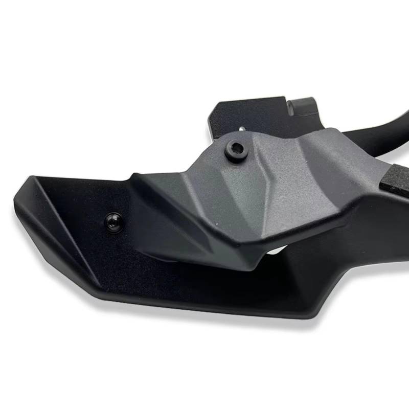 RDEQKIVZ Motorrad Winglets Für Z900 SE 2020 2021 2022 2023 Helle Schwarz Motorrad Für Nackt Front Spoiler Winglet Aerodynamische Für Flügel Kit Spoiler(Black) von RDEQKIVZ
