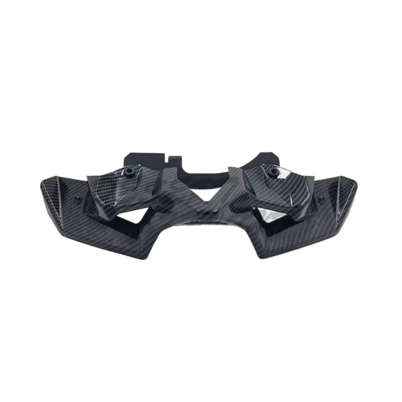 RDEQKIVZ Motorrad Winglets Für Z900 SE 2020 2021 2022 2023 Helle Schwarz Motorrad Für Nackt Front Spoiler Winglet Aerodynamische Für Flügel Kit Spoiler(Carbon Fiber) von RDEQKIVZ