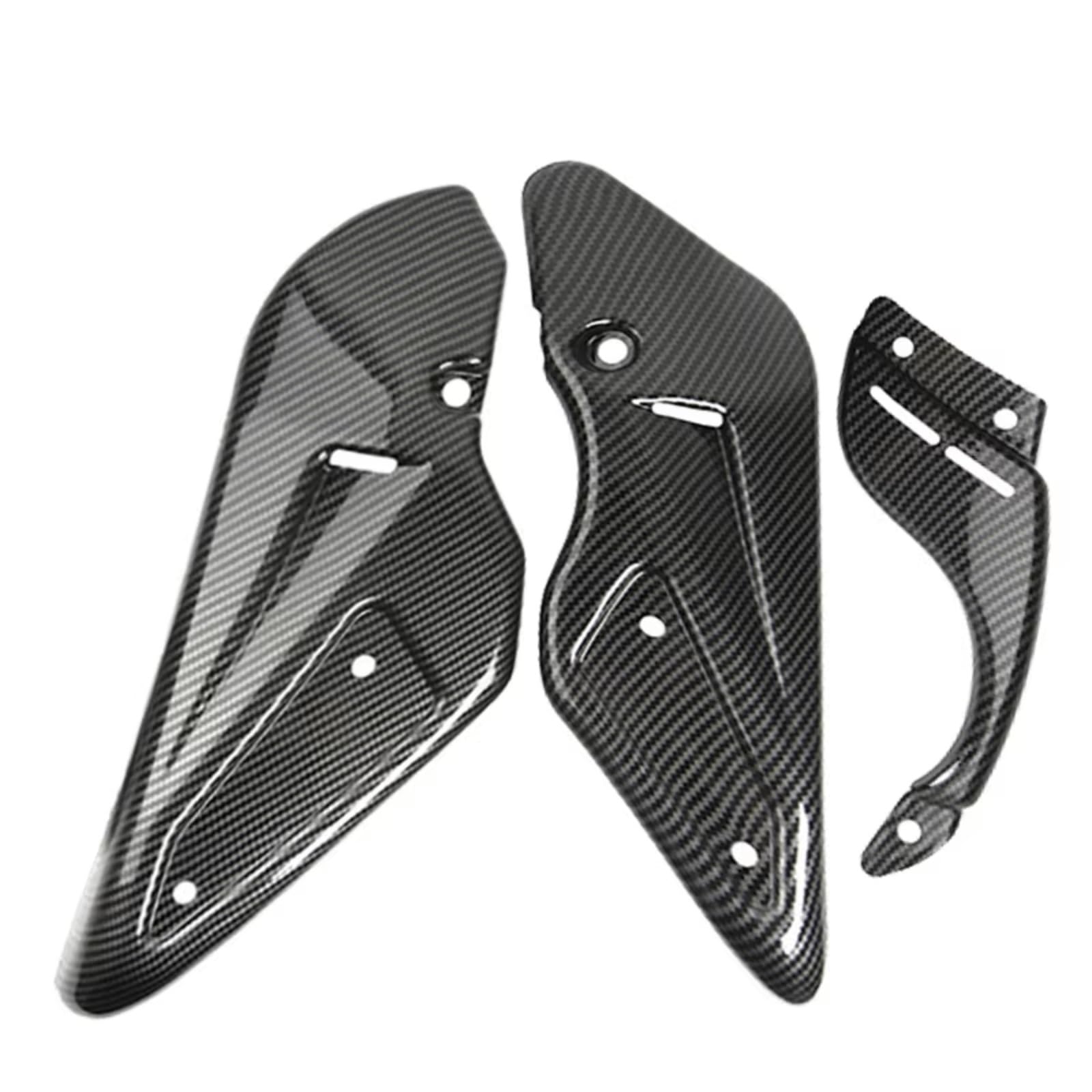 RDEQKIVZ Motorrad Winglets Für Z900RS 2018 209 2020 2021 2022 Motorrad Teile Bauch Für Pan Motor Spoiler Unteren Panel Verkleidung Gugel Abdeckung Körper Rahmen Schutz(Carbon Fiber Look) von RDEQKIVZ