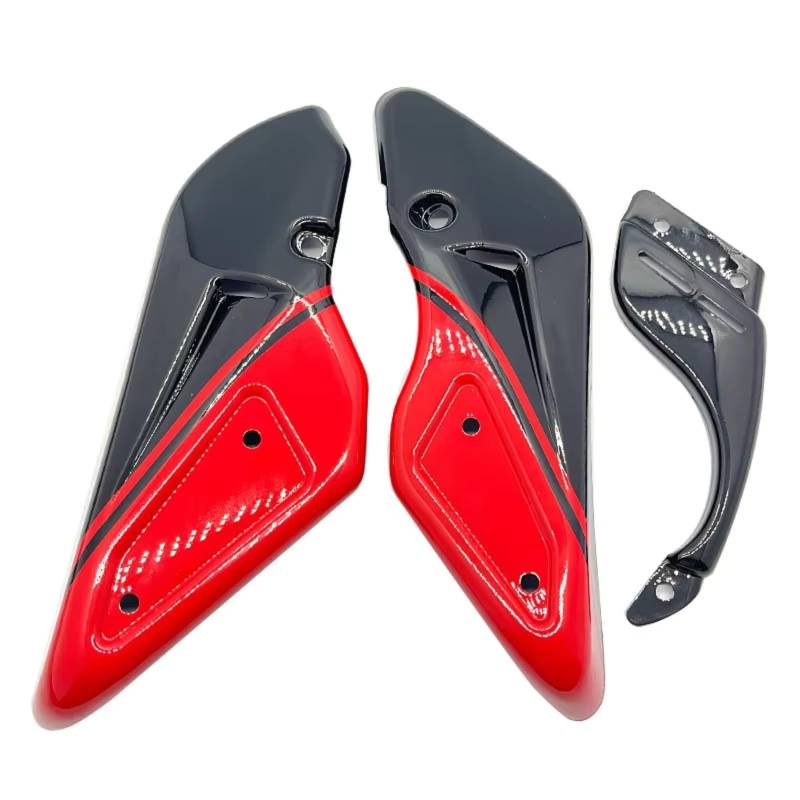RDEQKIVZ Motorrad Winglets Für Z900RS 2018 209 2020 2021 2022 Motorrad Teile Bauch Für Pan Motor Spoiler Unteren Panel Verkleidung Gugel Abdeckung Körper Rahmen Schutz(Red) von RDEQKIVZ