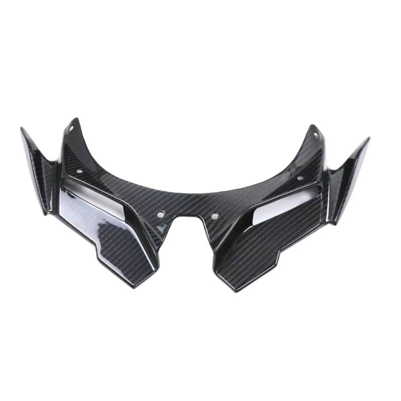 RDEQKIVZ Motorrad Winglets Für ZX-4R Für ZX4RR 2023 2024 Carbon Fiber Motorrad Front Winglets Schutz Verkleidung Kits Motorrad Zubehör von RDEQKIVZ
