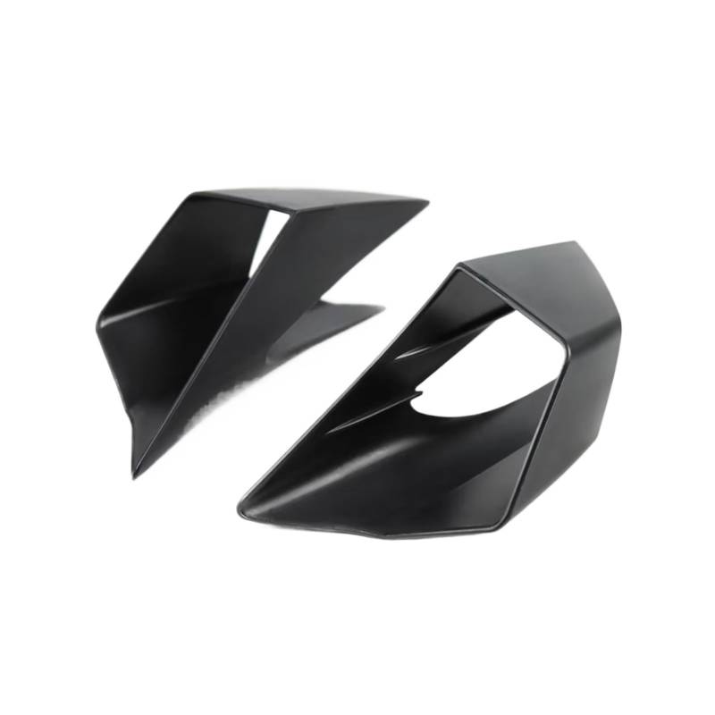 RDEQKIVZ Motorrad Winglets Kompatibel Mit Aprilia Für GPR250R/150R Motorradverkleidungs-Winglets Seitlich Für Flügelschutzabdeckungs-Kit Spoiler Motorradzubehör(Black) von RDEQKIVZ
