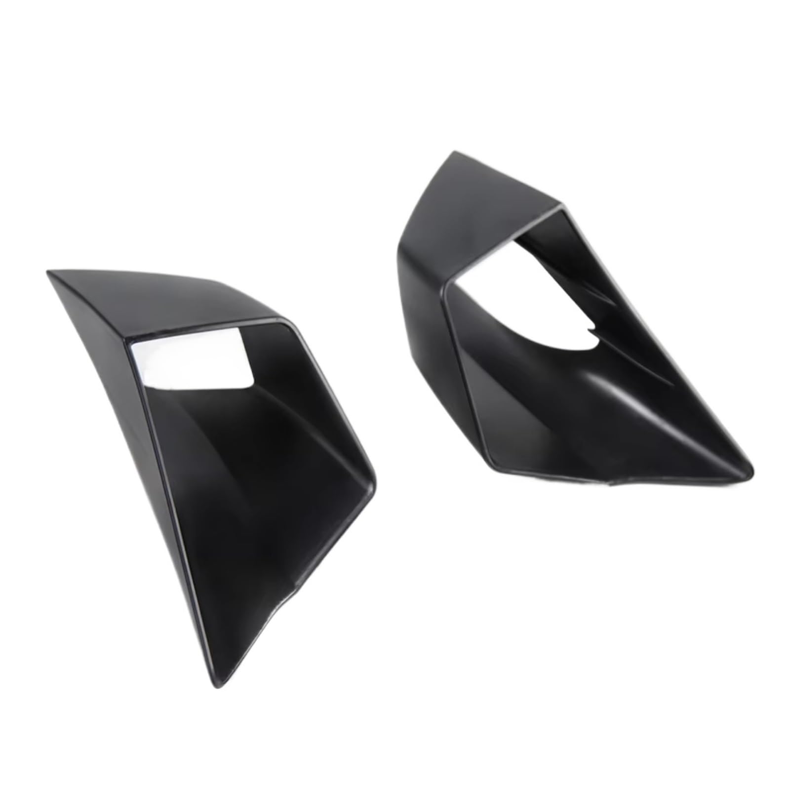 RDEQKIVZ Motorrad Winglets Kompatibel Mit Aprilia Für GPR250R Für GPR150R Motorradverkleidung Winglets Seite Für Flügelschutzabdeckung Kit Spoiler Motorradzubehör(Black) von RDEQKIVZ