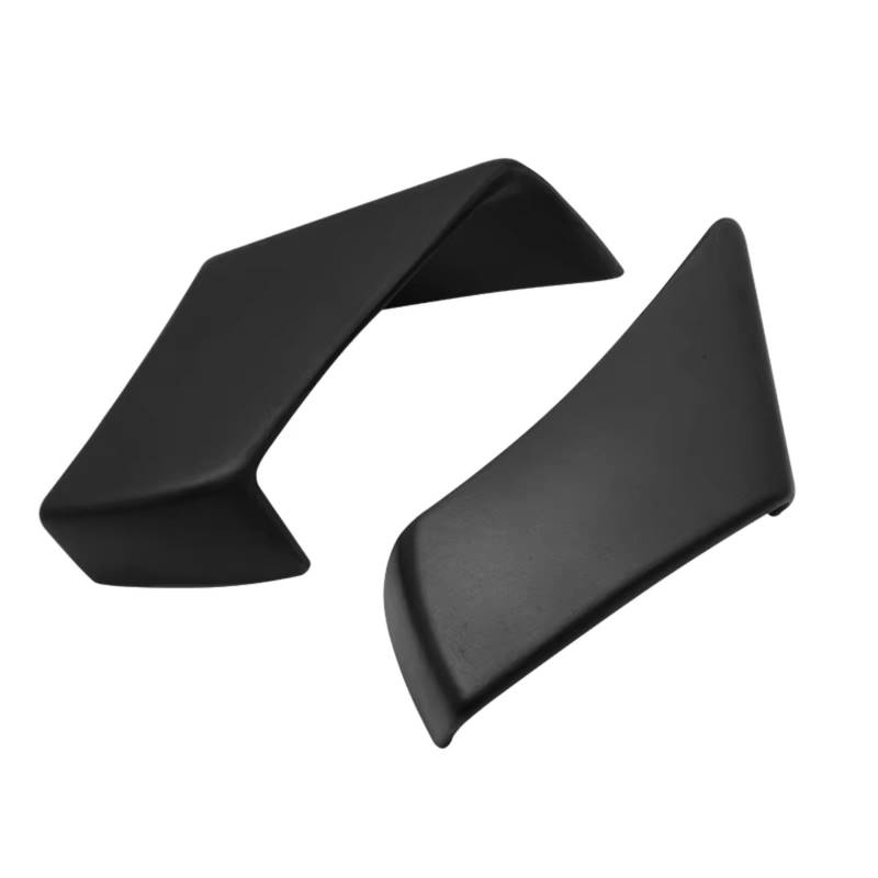 RDEQKIVZ Motorrad Winglets Kompatibel Mit Aprilia Für RSV4 Für RF 2009–2021 Motorrad-Winglet Aerodynamisch Für Flügel-Kit Spoiler Fest Für Flügel Motorrad-Zubehör(Matte Black) von RDEQKIVZ