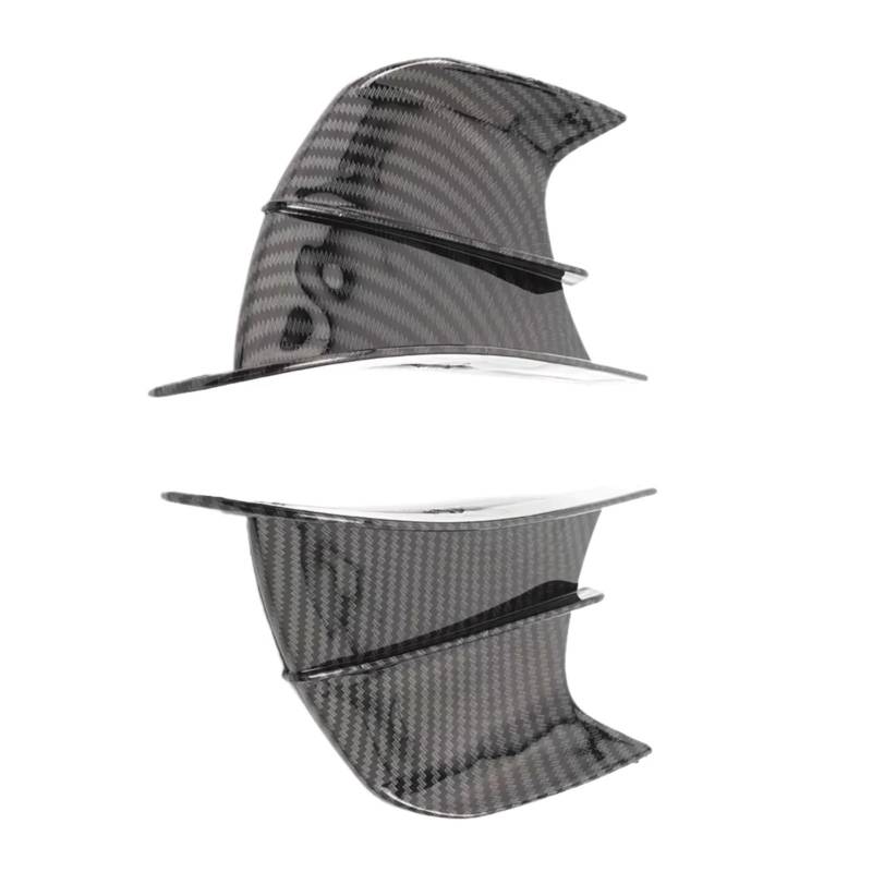 RDEQKIVZ Motorrad Winglets Kompatibel Mit Ducati Für 1199 Für 1299 1 Paar Verkleidungs-Winglet Aerodynamisch Für Flügel-Kit Spoiler Motorrad-Zubehör von RDEQKIVZ