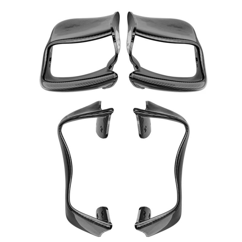 RDEQKIVZ Motorrad Winglets Kompatibel Mit Ducati Für Panigale Für V2/S 2020 2021 2022 2023 2024 Verkleidung GP-Seite Mit Festem Flügel Motorrad Modifiziertes Aerodynamisches Winglet von RDEQKIVZ