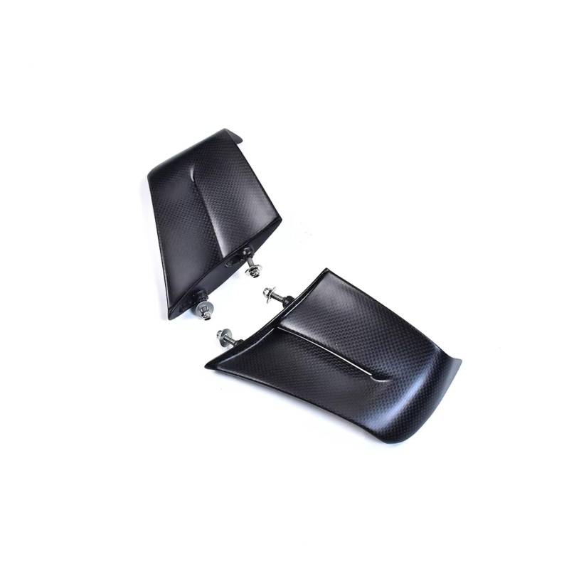 RDEQKIVZ Motorrad Winglets Kompatibel Mit Ducati Für Panigale Für V4/S/R 2022 2023 2024 Winglets Motorrad Aerodynamik Für Flügelspoiler Luftabweiser Zubehör(Plain Weave Matte) von RDEQKIVZ