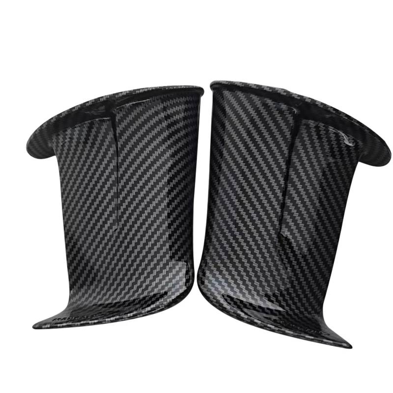 RDEQKIVZ Motorrad Winglets Kompatibel Mit Ducati Für Panigale Für V4S/R 2018 2019 Motorrad-Verkleidungsset Modifiziertes Spoiler-Seitenteil Fixiert Für Flügel-Aerodynamik(Bright Carbon Paint) von RDEQKIVZ