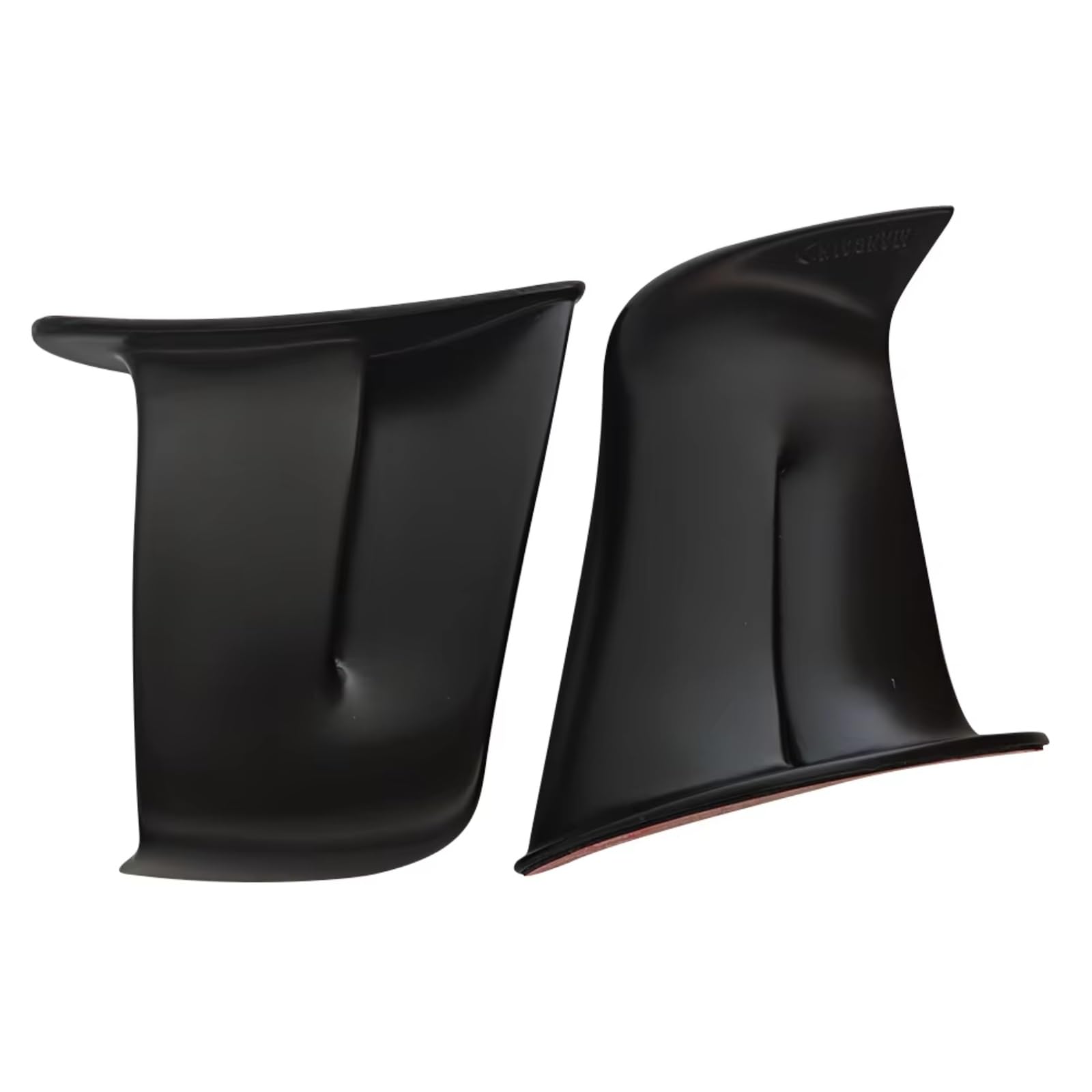 RDEQKIVZ Motorrad Winglets Kompatibel Mit Ducati Für Panigale Für V4S/R 2018 2019 Motorrad-Verkleidungsset Modifiziertes Spoiler-Seitenteil Fixiert Für Flügel-Aerodynamik(Matte Black) von RDEQKIVZ