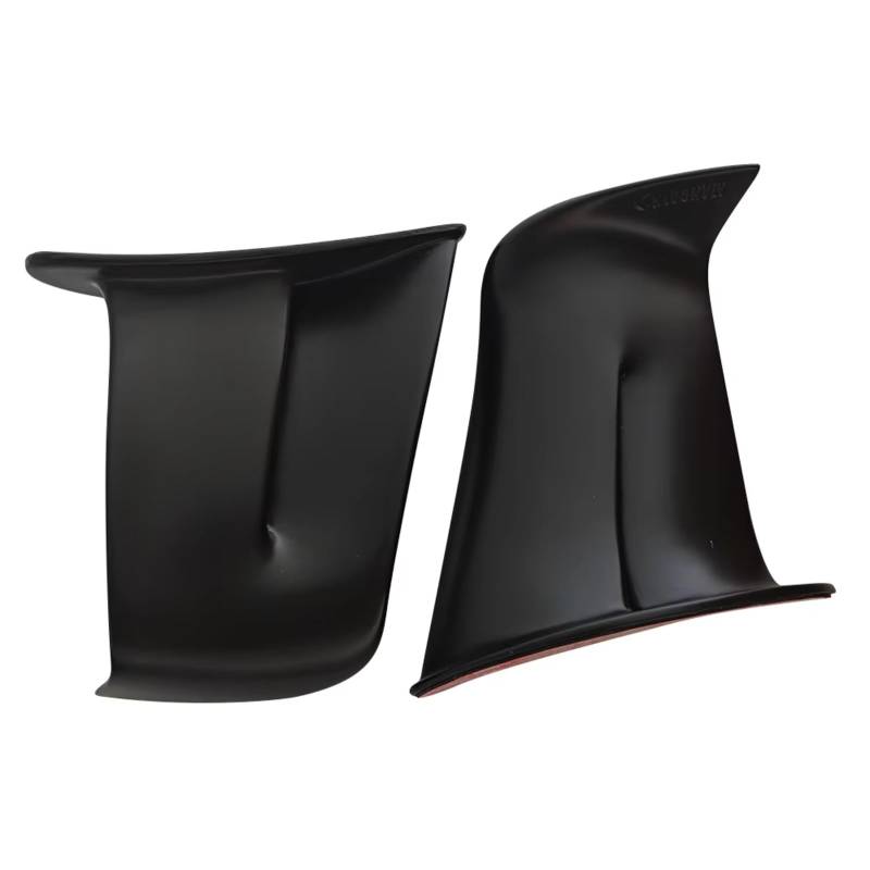 RDEQKIVZ Motorrad Winglets Kompatibel Mit Ducati Für Panigale Für V4S/R 2018 2019 Motorrad-Verkleidungsset Modifiziertes Spoiler-Seitenteil Fixiert Für Flügel-Aerodynamik(Matte Black) von RDEQKIVZ