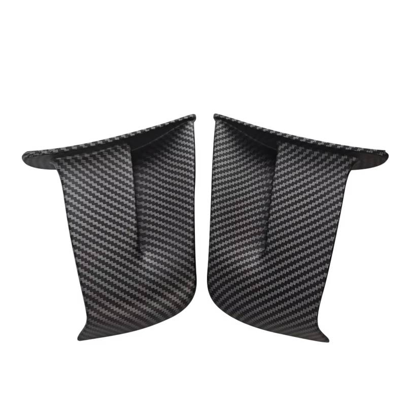RDEQKIVZ Motorrad Winglets Kompatibel Mit Ducati Für Panigale Für V4S/R 2018 2019 Motorrad-Verkleidungsset Modifiziertes Spoiler-Seitenteil Fixiert Für Flügel-Aerodynamik(Matte Carbon Paint) von RDEQKIVZ