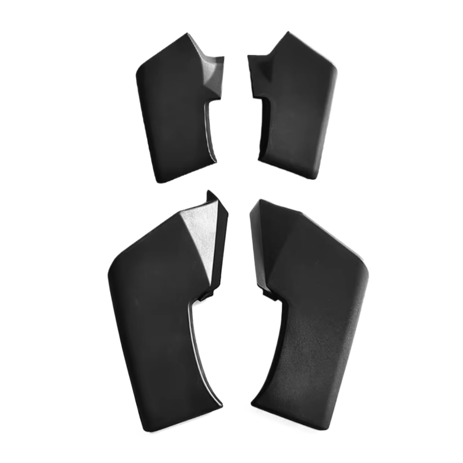 RDEQKIVZ Motorrad Winglets Kompatibel Mit Ducati Für V2 2022–2023 Für V4SP 2022–2023 Seitenwindflügel Winglet Aerodynamisch Für Flügelabweiser-Spoiler-Motorradverkleidung(Black) von RDEQKIVZ
