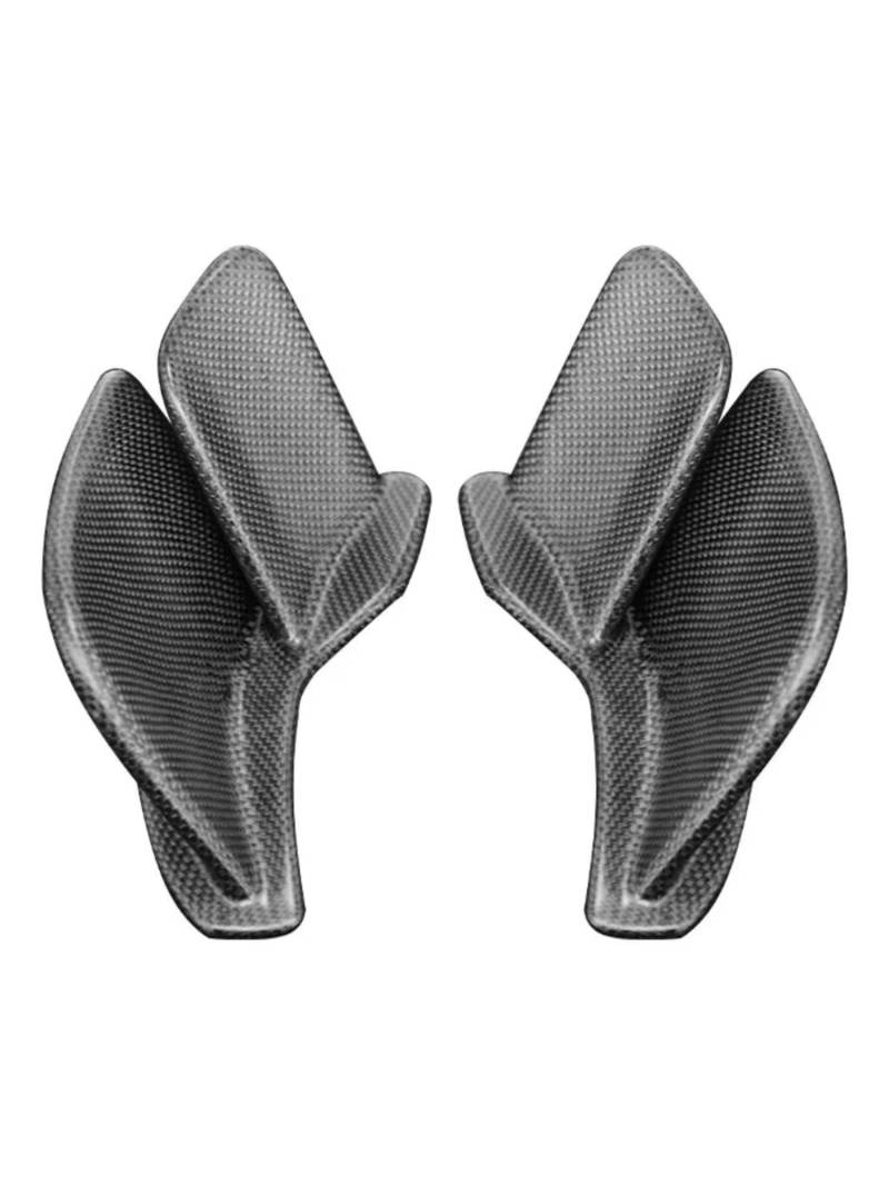 RDEQKIVZ Motorrad Winglets Kompatibel Mit Ducati Für V2 Für V4/S/R 2018 2019 2020 2021 2022 2023 2024 Motorrad-Heckschwanz Fixiert Für Flügelseitige Winlglet-Spoiler-Heckverkleidungen von RDEQKIVZ