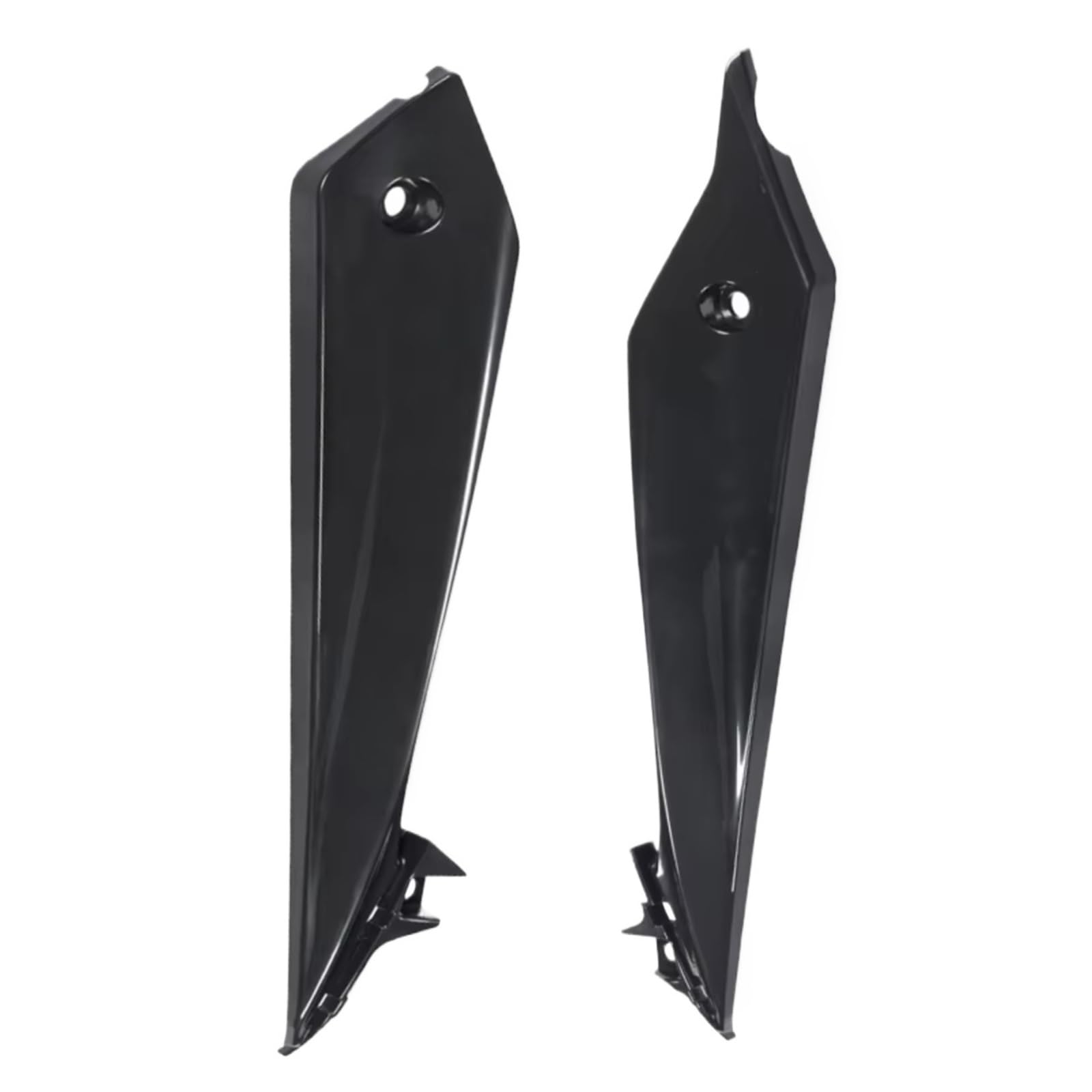 RDEQKIVZ Motorrad Winglets Kompatibel Mit Suzuki Für GSX-S1000 2015 2016 2017 2018 2019 2020 Motorradteile Bauch Für Pan Lower Engine Spoiler Verkleidungsabdeckung(Glossy Black) von RDEQKIVZ