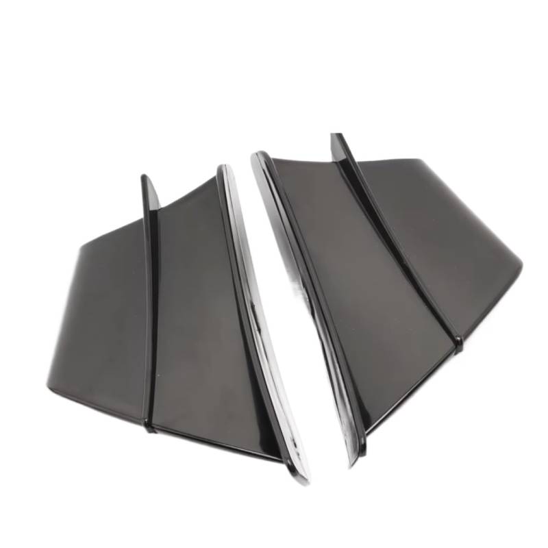 RDEQKIVZ Motorrad Winglets Kompatibel Mit Suzuki Für GSXR600 Für GSXR750 Für GSXR1000 Motorrad-Kit Spoiler Für Flügel Aerodynamisches Winglet(Black) von RDEQKIVZ